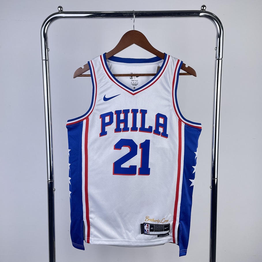 Philadelphia 76ers NBA Jersey-2